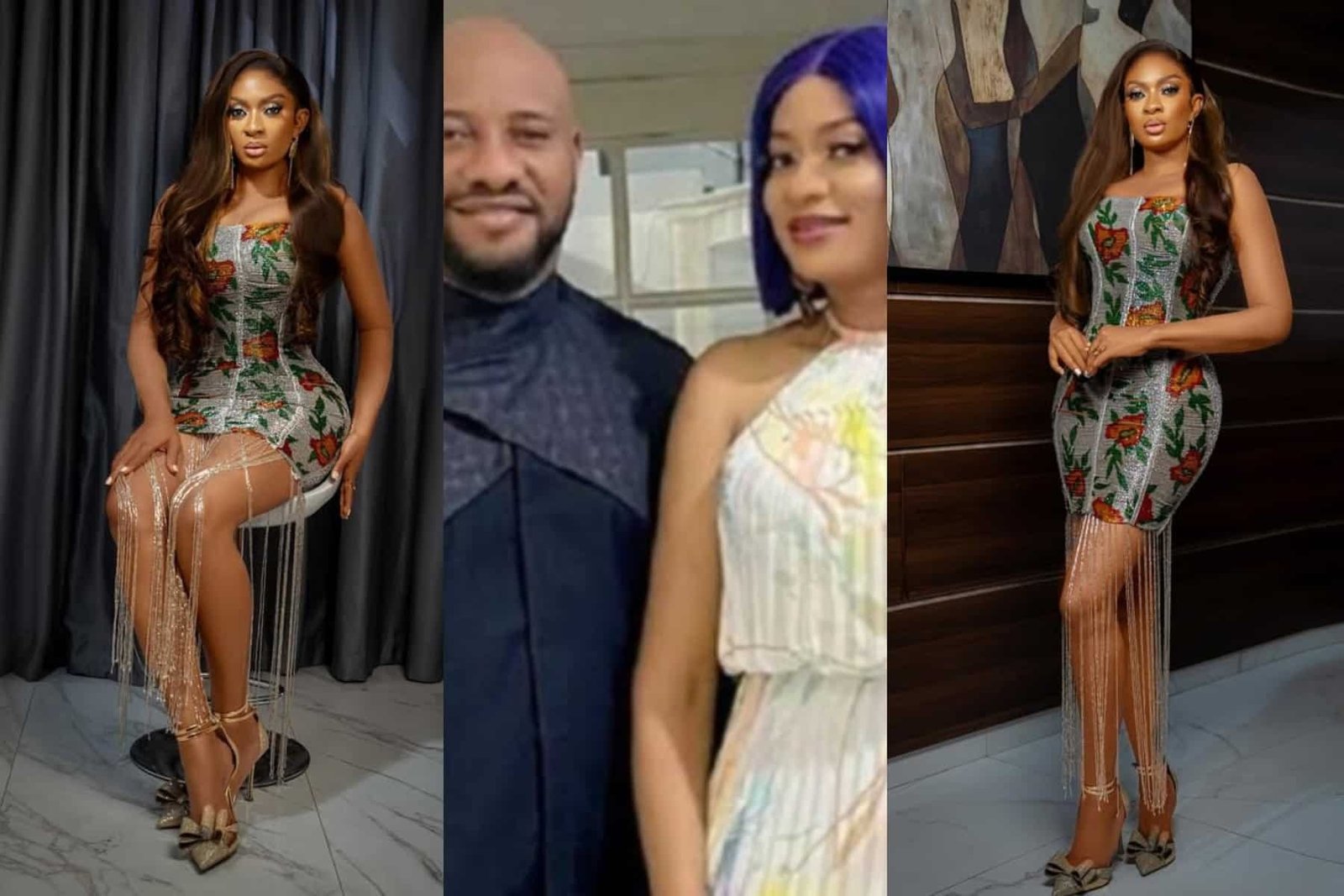 “I Don’t Understand Why Your Husband, Yul Edochie, Doesn’t Get Invited” – May Edochie’s Jaw-Dropping Look Steals Spotlight at Funke Akindele’s Movie Premiere