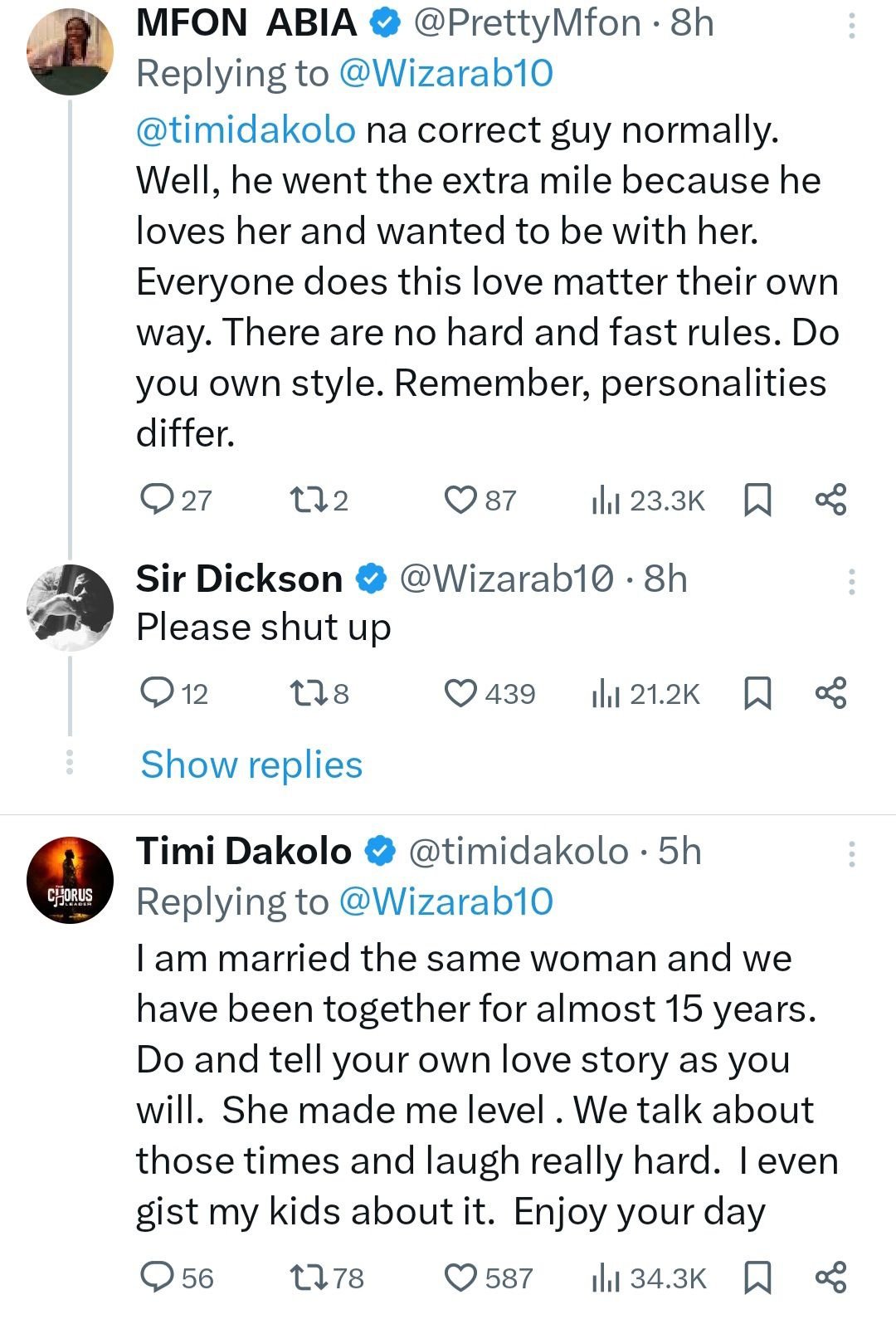 Timi Dakolo Responds to Critic Who Questioned His Wife's Love, Reveals How She Helped Him ‘Level Up