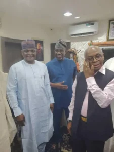 El-Rufai Holds Key Meeting with Al-Mustapha, SDP’s Gabam, and PDP’s Sowunmi