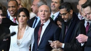 Billionaires Worth A Combined $1.2 Trillion Attend Trump’s Inauguration—Here’s Who Was There, From Musk to Bezos