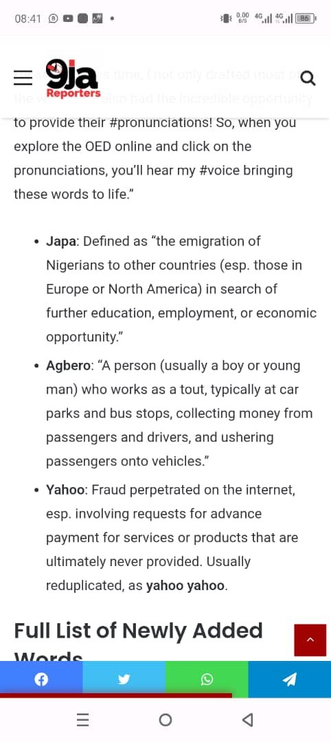 Nigerian Slangs Go Global as Oxford Dictionary Adds ‘Japa,’ ‘Yahoo,’ and 18 Other Words
