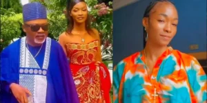 Lady Flaunts Older Husband and Reveals Shocking Reasons for Marrying Him as Social Media Reacts