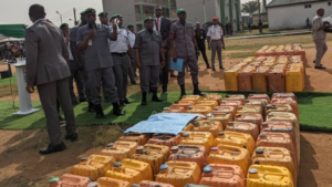 Nigeria Customs Seizes 245,370 Litres of Smuggled Petrol Worth N238.1 Million