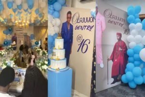 Mercy Aigbe’s Son Turns 16 as Kazim Adeoti Takes Father Role at Birthday Celebration