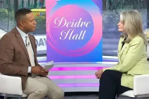 Deidre Hall Slaps Craig Melvin During Live Interview on the Today Show